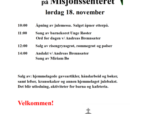 Julemesse lørdag 18.november